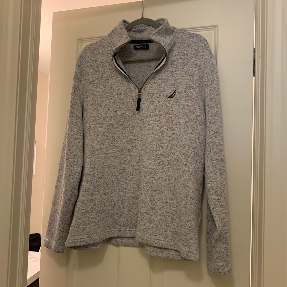 Men’s Nautica zip-up sweater